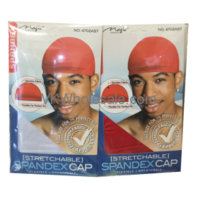 Spandex CAP Assorted Colors 12PK