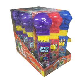 Kidsmania Sucker Punch Lollipop Toy CANDY 12 PCS
