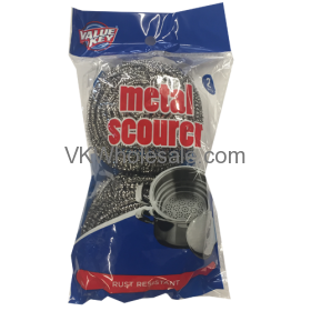 2 PC Stainless Steel Scourer