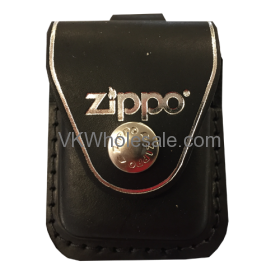 Zippo Lighter LEATHER Pouch Black