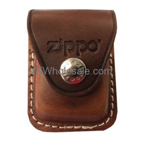 Zippo LIGHTER Leather Pouch Brown
