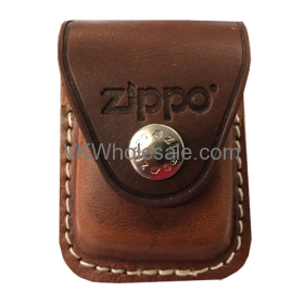 Zippo Lighter LEATHER Pouch Brown