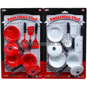 9PC Apprentice Chef Cooking Playset