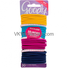 Goody Ouchless HAIR Elastics, 30 count