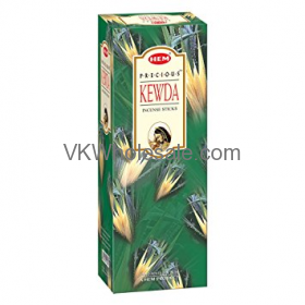 Kevda Hem INCENSE - 20 STICK PACKS (6 pks /Box)