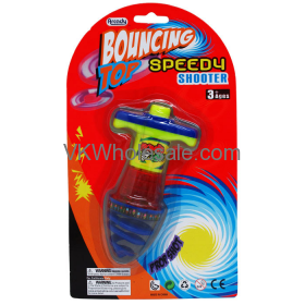 Light-Up Bouncing Spinning Top Shooter