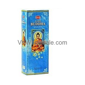 Lord Buddha Hem INCENSE - 20 STICK PACKS (6 pks /Box)