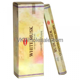 White Musk Hem INCENSE - 20 STICK PACKS (6 pks /Box)