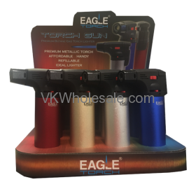 Eagle Torch Gun Aluminum LIGHTERs 15 PC