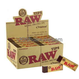 RAW Natural Unrefined Tips Original 50 Packs