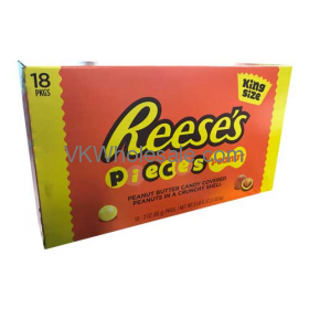 Reese's Pieces Peanut King Size CANDY 18 CT