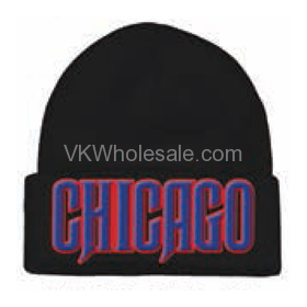 Chicago Embroidered Winter Skull Hats for Baseball Fans 12PC