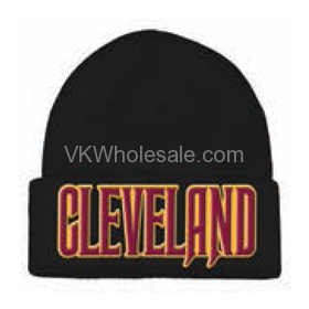 Cleveland Embroidered Winter Skull HATs 12 PC