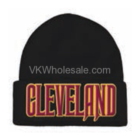 Cleveland Embroidered Winter SKULL Hats 12 PC