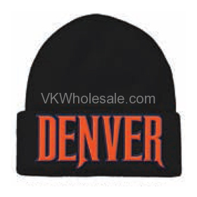 Denver Embroidered Winter Skull HATs 12 PC