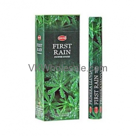 First Rain Hem INCENSE - 20 STICK PACKS (6 pks /Box)