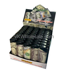 Designer Winlite LIGHTERs - Dollar Bills Franklin