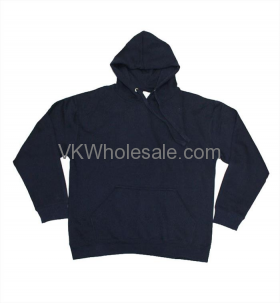 Adult Hooded Pullover Black 8.5oz - 2XL