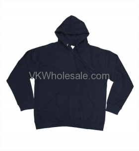 ADULT Hooded Pullover Black 8.5oz - 2XL