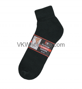 Ankle Socks Black 12 Pairs