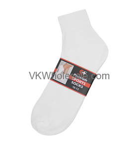 Ankle Socks White 12 Pairs