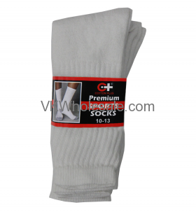 Crew SOCKS White 12 Pairs