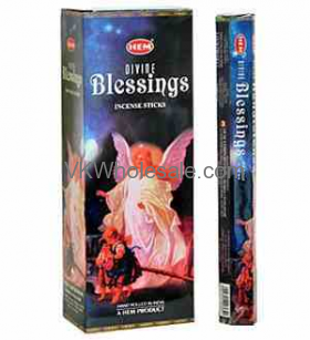 Divine Blessing Hem INCENSE - 20 STICK PACKS (6 pks /Box)
