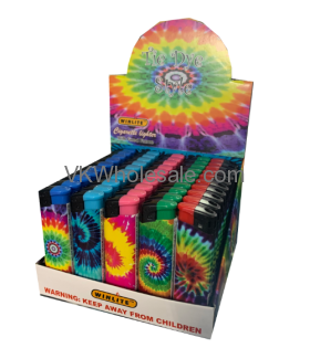 Designer Winlite LIGHTERs - Tie Dye Style 50CT