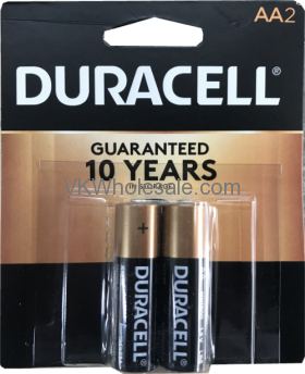 Duracell CopperTop AA-2 Pack Alkaline BATTERIES 14 Cards