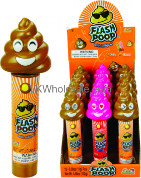 Kidsmania Flash Poop TOY Candy 12 PC