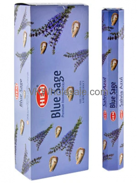 Salvia Azul Hem INCENSE - 20 STICK PACKS (6 pks /Box)