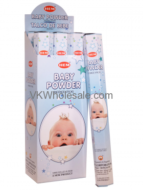 BABY Powder Hem Incense 6 CT