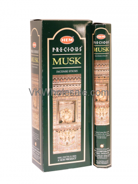 HEM Precious MUSK Incense 6 CT