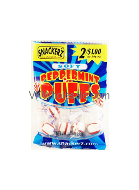 Peppermint Puffs 1.75oz 2 for $1 CANDY - Snackerz