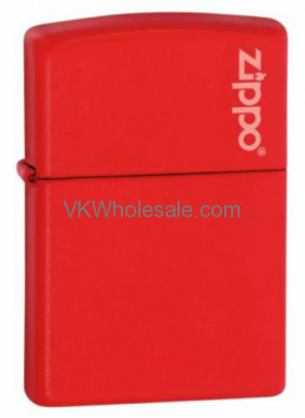 Zippo Windproof RED Matte Lighter 233