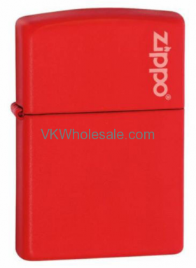 Zippo Windproof Red Matte LIGHTER 233