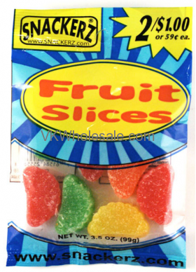 Fruit Slices 1.75oz 2 for $1 CANDY - Snackerz