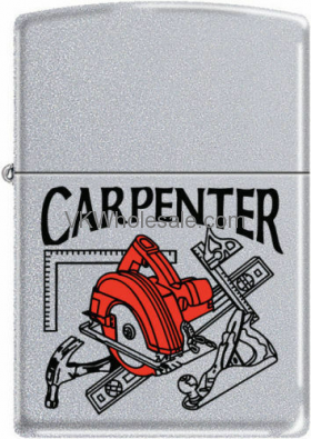 ZIPPO Classic Carpenter Satin Chrome Z282