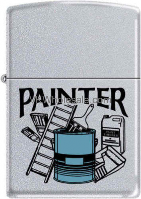 ZIPPO Classic Painter Satin Chrome Windproof Lighter Z280