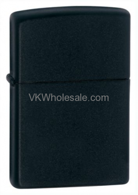 Zippo Windproof Black MATTE Lighter 218