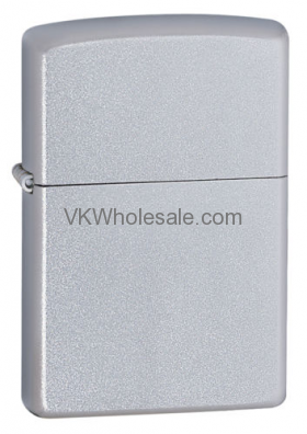 ZIPPO Windproof Satin Finish Chrome Lighter 205