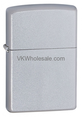 Zippo Windproof Satin Finish Chrome LIGHTER 205