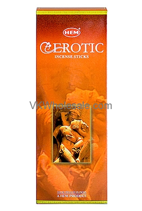 Erotic Hem INCENSE - 20 STICK PACKS (6 pks /Box)