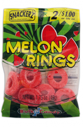 Melon RINGs 1.75oz 2 for $1 Candy - Snackerz