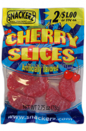 Cherry Slices 1.75oz 2 for $1 CANDY - Snackerz