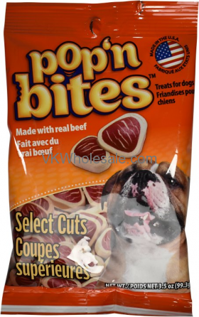 Pop'n Bites Select Cuts DOG Treats, 3.5-oz bag