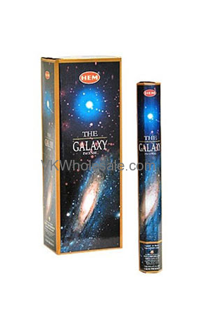 The Galaxy Hem INCENSE - 20 STICK PACKS (6 pks /Box)