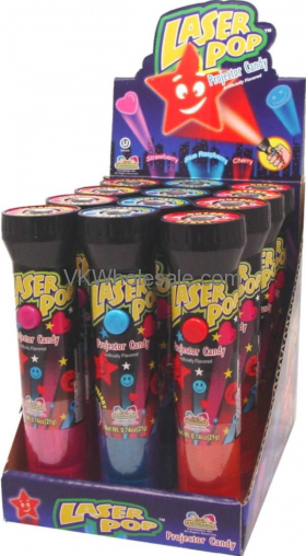 Laser Pop Kidsmania Candy 12 Count