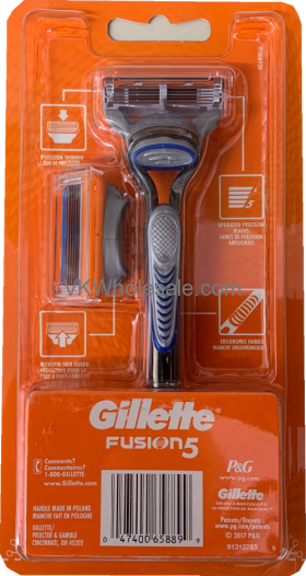 Gillette Fusion 5 RAZOR with 2 Cartridges