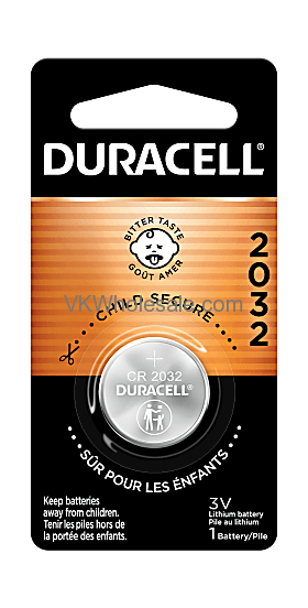 Duracell 2032 Lithium BATTERY 6PK